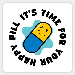 Happy Pill Sticker